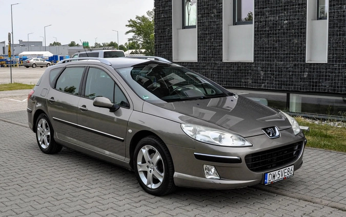 Peugeot 407 cena 9900 przebieg: 164000, rok produkcji 2004 z Zabłudów małe 67